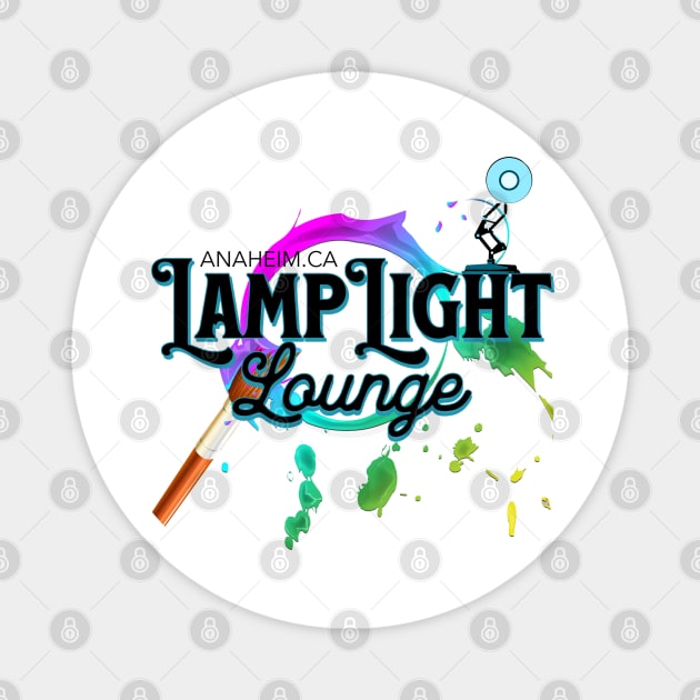 Lamplight Lounge In Anahein California Adventure Bar Scene Magnet by Joaddo